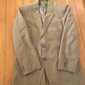 Tan Suit Jacket - 42R